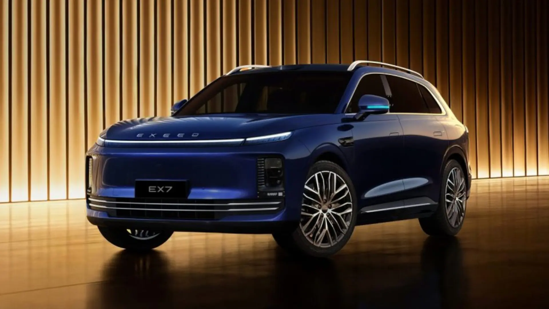 Système de freinage électronique EMB de Chery avec actuateurs sur roue du SUV Exeed EX7