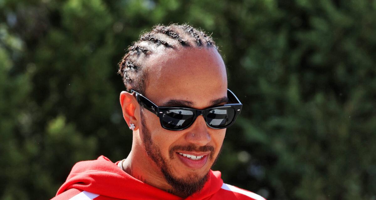 Lewis Hamilton au Grand Prix du Japon lors de sa dernière saison avec Mercedes avant son transfert chez Ferrari en 2025