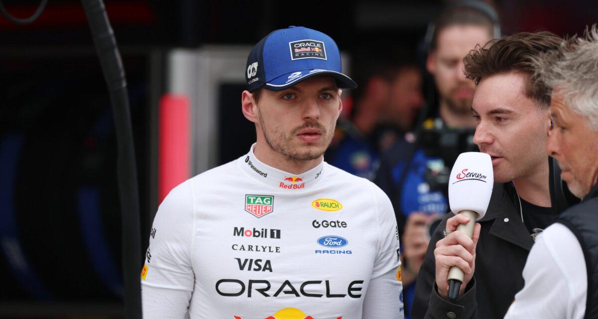 Max Verstappen au volant de sa Red Bull RB21 lors du début de saison 2025 de Formule 1