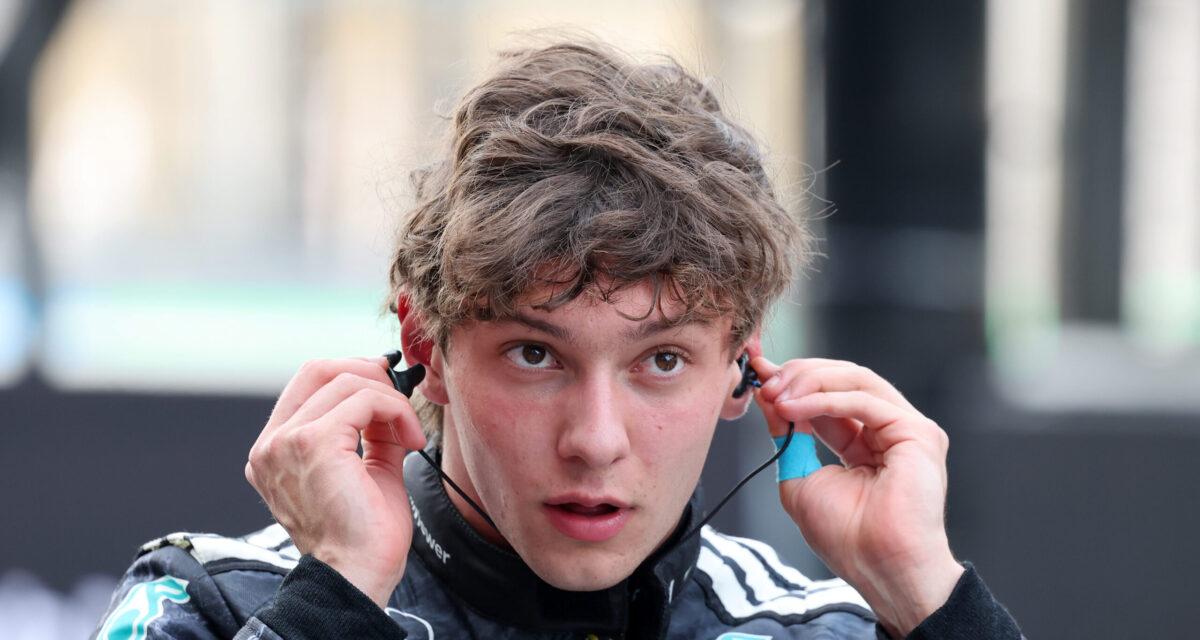 Andrea Kimi Antonelli au volant de sa Mercedes lors de son premier Grand Prix de F1 en Australie