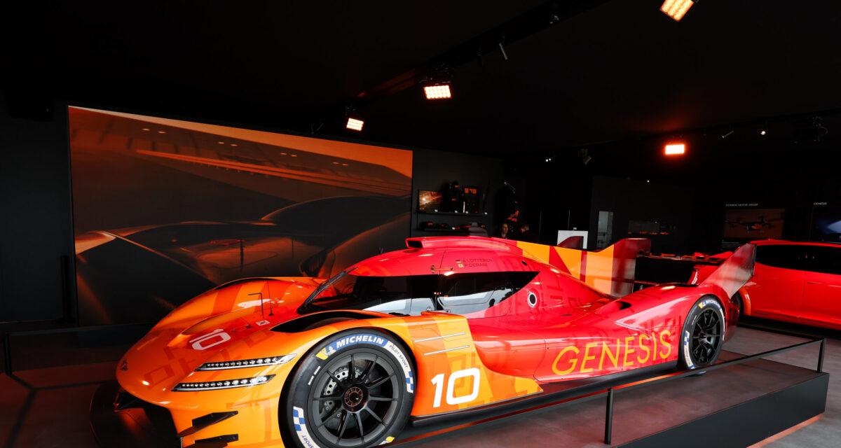 Prototype Hypercar Genesis en préparation avant ses débuts en Championnat du Monde d'Endurance WEC