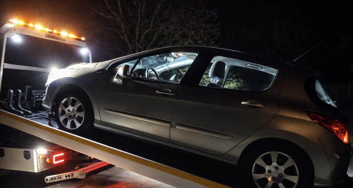 Radar de contrôle de vitesse affichant 107 km/h dans une zone limitée à 50 km/h dans la Loire