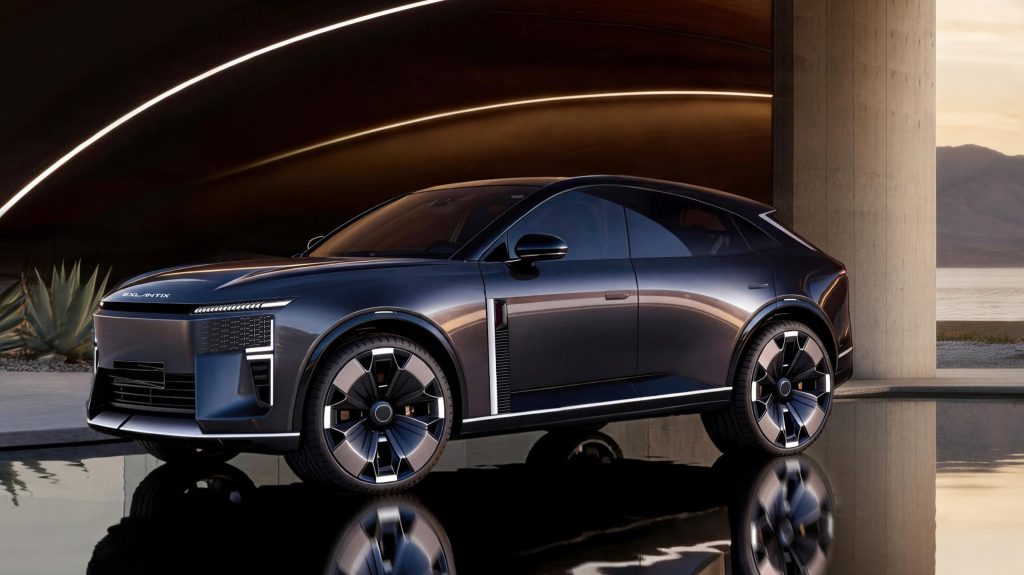 Véhicule Aeolus Auto, nouvelle marque premium de Chery au design inspiré par d'anciens designers Ferrari
