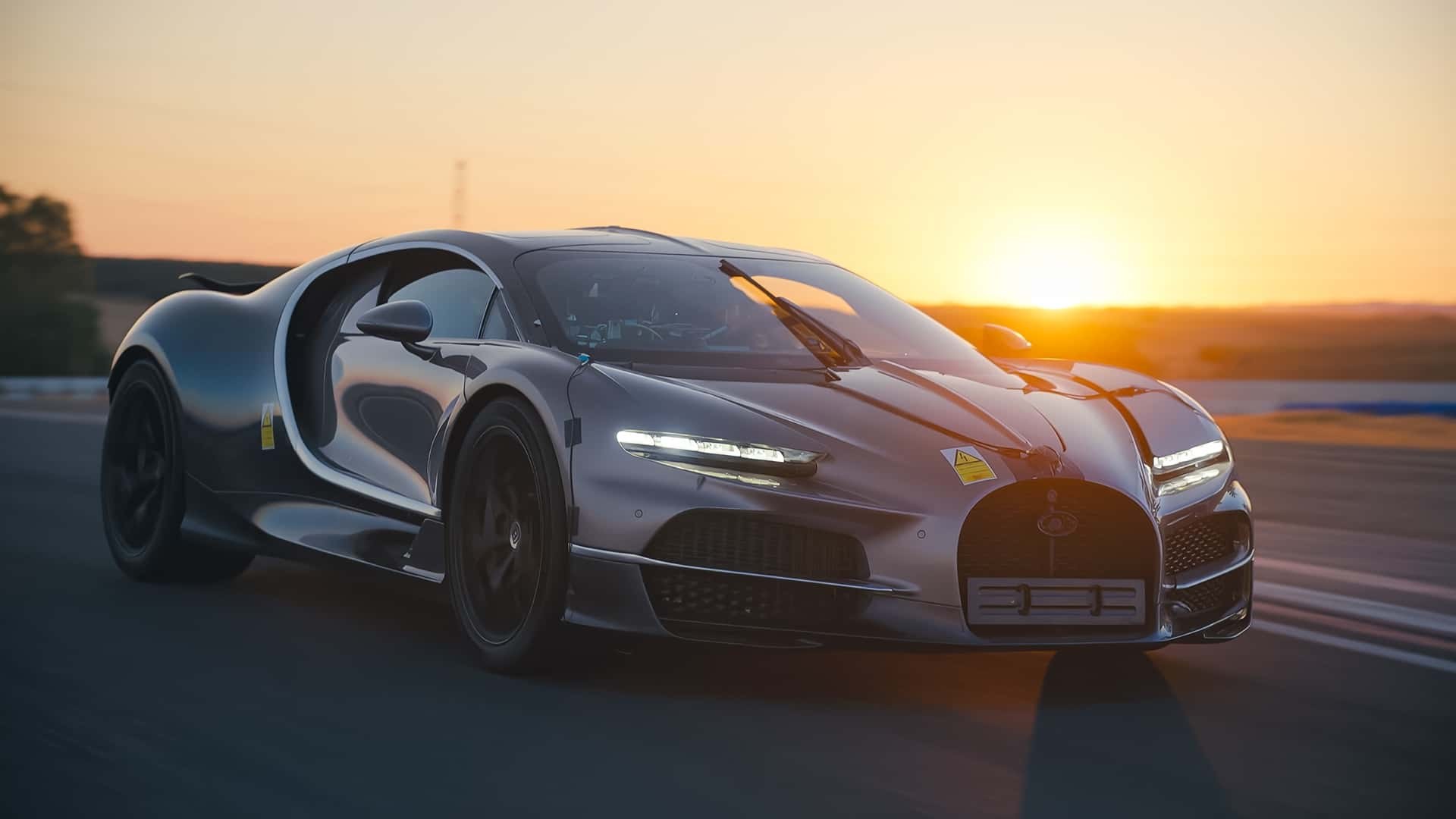 La Bugatti Tourbillon de 1 800 ch affronte des chaleurs extrêmes de 50°C