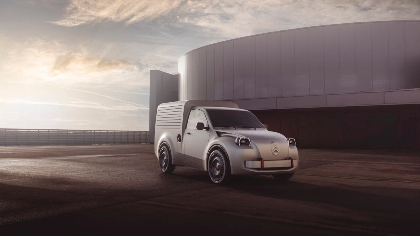 Citroën ressuscite la 2CV Fourgonnette en version 100% électrique